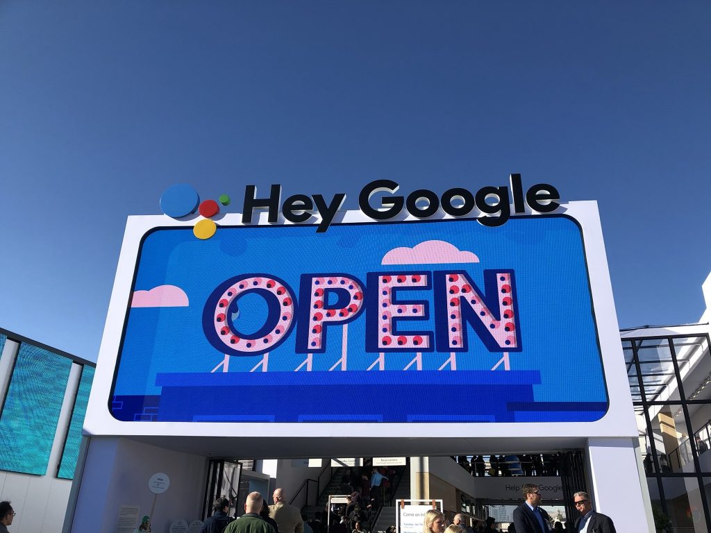 Hey Google Open
